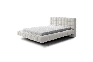 Säng med klädsel Eltap Magentta