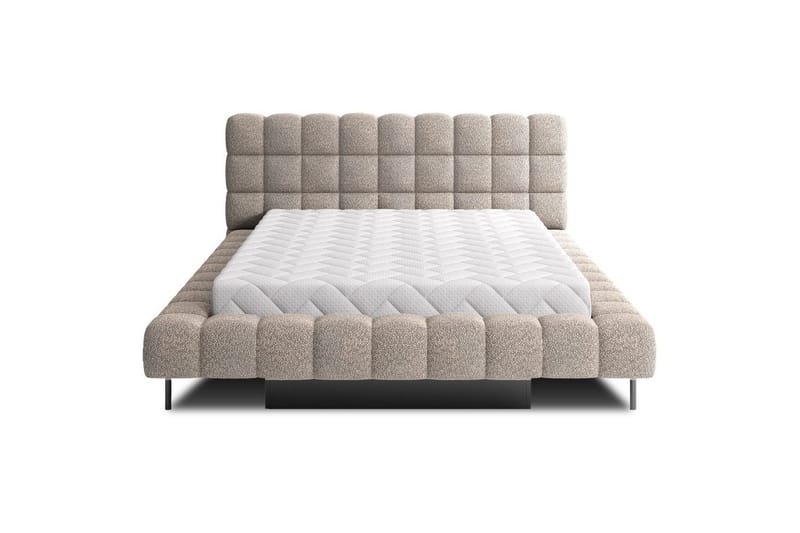 Säng med klädsel Eltap Magentta - 160x200 cm, Royal 20, Brun - Möbler - Säng - Säng med förvaring