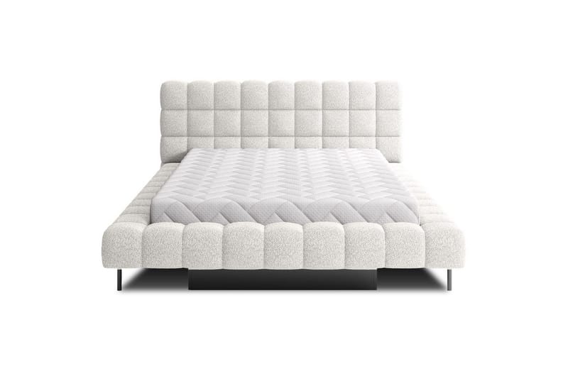 Säng med klädsel Eltap Magentta - 180x200 cm, Royal 01, Vit - Möbler - Säng - Säng med förvaring
