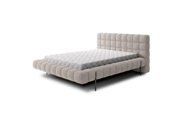Säng med klädsel Eltap Magentta - 180x200 cm, Royal 18, Beige - Möbler - Säng - Säng med förvaring - Dubbelsäng med förvaring