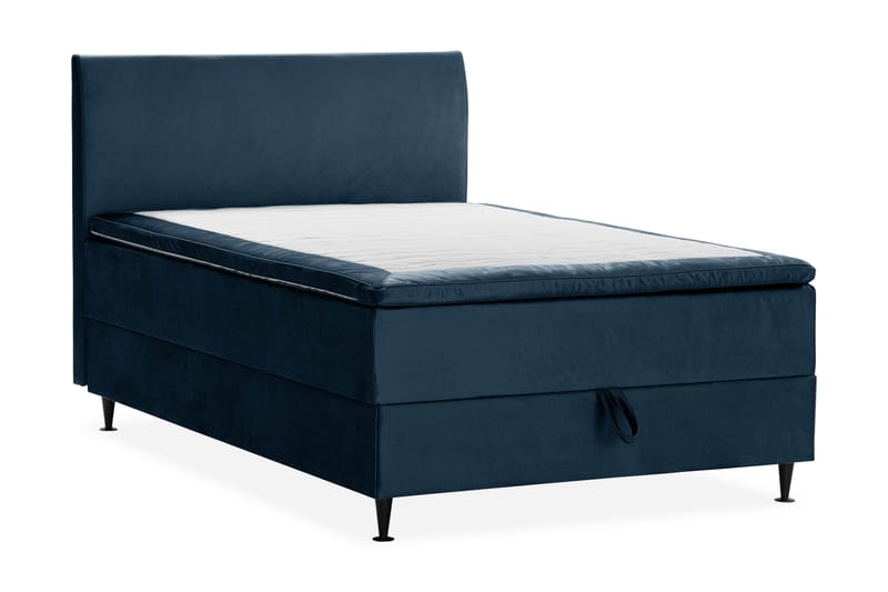 Sängpaket Chilla Pluss Förvaringss�äng 140x200 cm - Mörkblå - Säng med förvaring