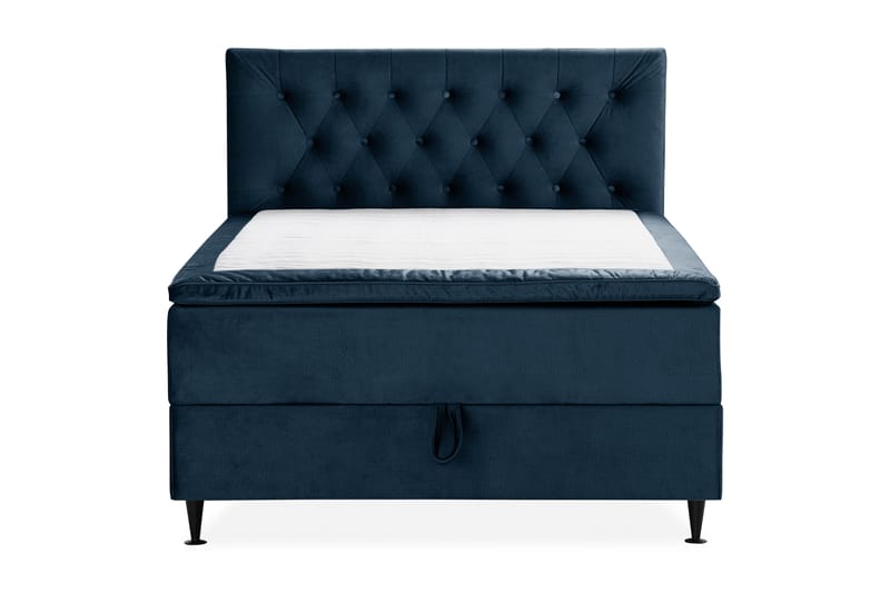 Sängpaket Chilla Pluss Förvaringssäng 140x200 cm  - Mörkblå - Säng med förvaring