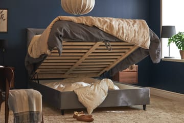 Sängpaket Chilla Pluss Förvaringssäng 140x200 cm  - Grå - Möbler - Säng - Säng med förvaring