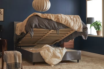 Sängpaket Chilla Pluss Förvaringssäng 140x200 cm  - Grå - Möbler - Säng - Säng med förvaring