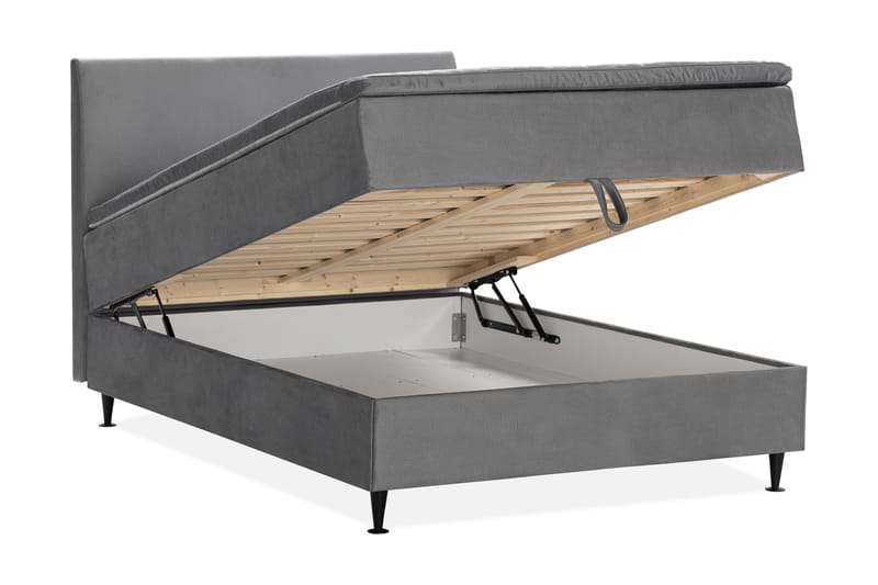 Sängpaket Chilla Pluss Förvaringssäng 140x200 cm  - Grå - Möbler - Säng - Säng med förvaring