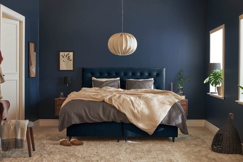 Sängpaket Chilla Pluss Förvaringssäng180x200 cm - Mörkblå - Möbler - Säng - Säng med förvaring - Dubbelsäng med förvaring