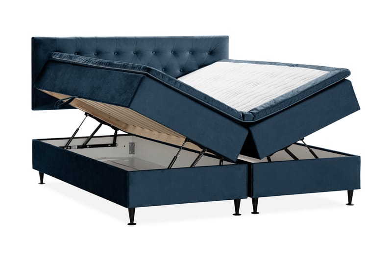 Sängpaket Chilla Pluss Förvaringssäng180x200 cm - Mörkblå - Möbler - Säng - Säng med förvaring - Dubbelsäng med förvaring