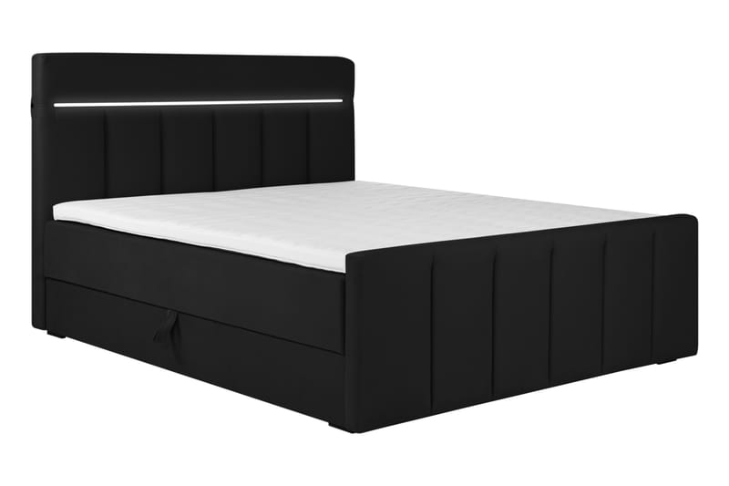 Sängpaket Gullmar Förvaringssäng 180x200 cm - Mörkgrå - Möbler - Säng - Säng med förvaring