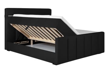 Sängpaket Gullmar Förvaringssäng 180x200 cm - Mörkgrå - Möbler - Säng - Säng med förvaring