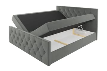Sängpaket Kontinentalsäng Kanwer 180x200 cm med Förvaring - Beige - Möbler - Säng - Säng med förvaring