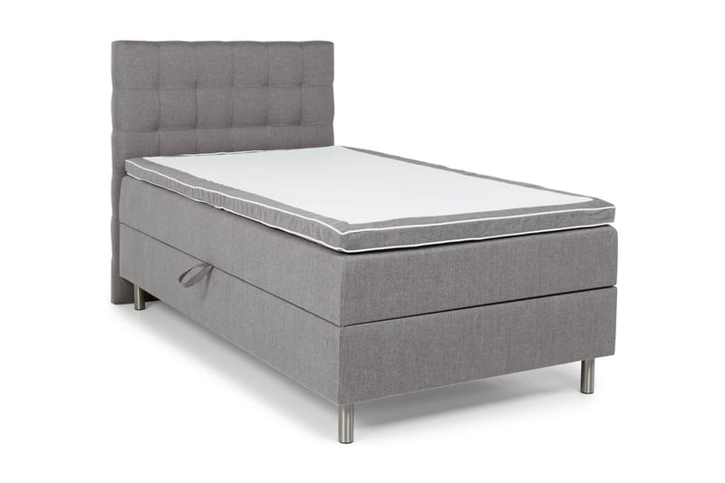 Sängpaket Suset Box Bed 120x200 - Grå - Säng med förvaring