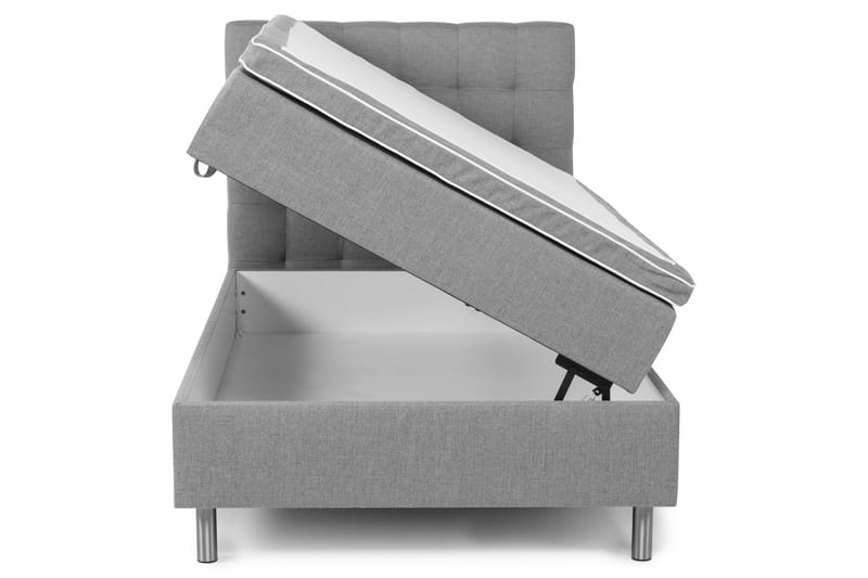 Sängpaket Suset Box Bed 120x200 - Ljusgrå - Möbler - Säng - Säng med förvaring