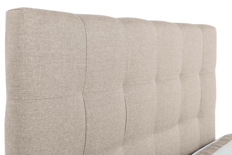 Sängpaket Suset Box Bed 140x200 - Beige - Möbler - Säng - Säng med förvaring - Dubbelsäng med förvaring