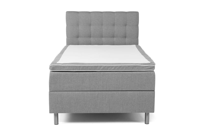 Sängpaket Suset Box Bed 140x200 - Ljusgrå - Möbler - Säng - Säng med förvaring - Dubbelsäng med förvaring