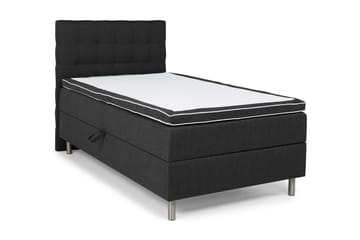 Sängpaket Suset Box Bed 140x200 - Mörkgrå - Möbler - Säng - Säng med förvaring