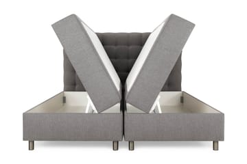 Sängpaket Suset Box Bed 160x200 - Grå - Möbler - Säng - Säng med förvaring