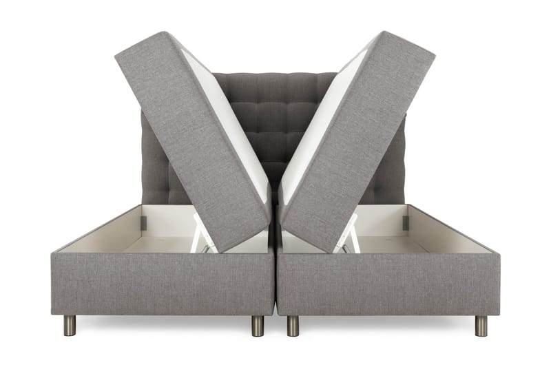 Sängpaket Suset Box Bed 160x200 - Grå - Möbler - Säng - Säng med förvaring