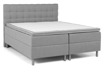 Sängpaket Suset Box Bed 160x200 - Ljusgrå - Möbler - Säng - Säng med förvaring