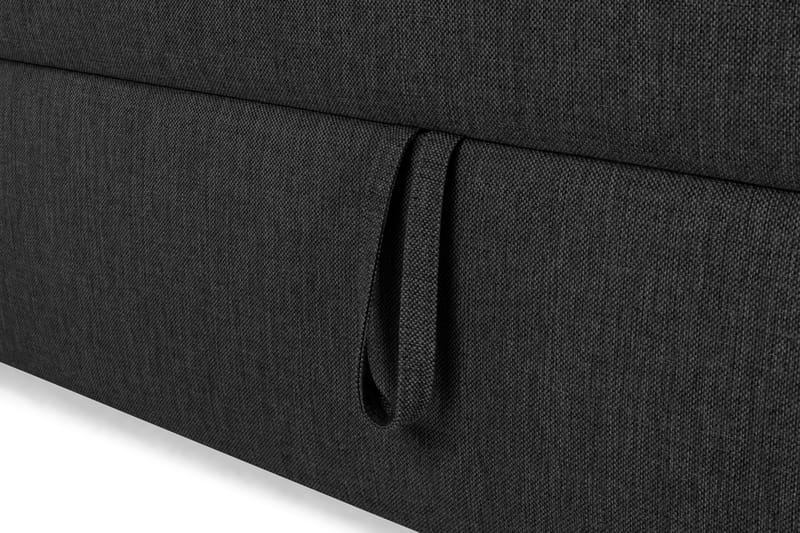 Sängpaket Suset Box Bed 160x200 - Mörkgrå - Möbler - Säng - Säng med förvaring