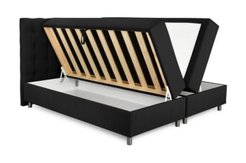 Sängpaket Suset Box Bed 160x200 - Mörkgrå - Möbler - Säng - Säng med förvaring