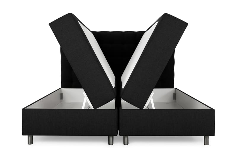 Sängpaket Suset Box Bed 160x200 - Mörkgrå - Möbler - Säng - Säng med förvaring