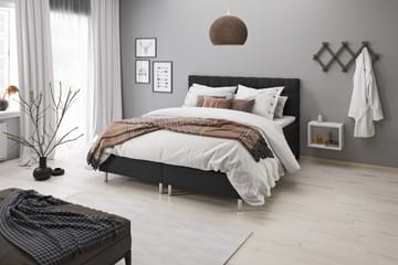 Sängpaket Suset Box Bed 160x200 - Mörkgrå - Möbler - Säng - Säng med förvaring