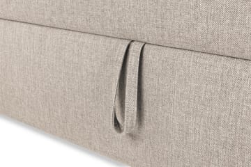 Sängpaket Suset Box Bed 180x200 - Beige - Möbler - Säng - Säng med förvaring - Dubbelsäng med förvaring
