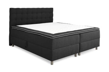 Sängpaket Suset Box Bed 180x200 - Mörkgrå - Möbler - Säng - Säng med förvaring