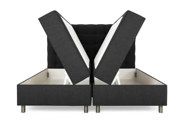 Sängpaket Suset Box Bed 180x200 - Mörkgrå - Möbler - Säng - Säng med förvaring