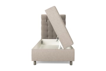 Sängpaket Suset Box Bed 90x200 - Beige - Möbler - Säng - Säng med förvaring - Dubbelsäng med förvaring