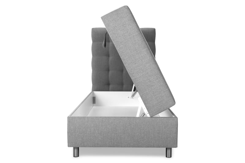 Sängpaket Suset Box Bed 90x200 - Ljusgrå - Möbler - Säng - Säng med förvaring