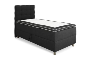 Sängpaket Suset Box Bed 90x200 - Mörkgrå - Möbler - Säng - Säng med förvaring