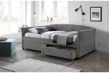 Sängram Labege 90x200 cm - Grå/Svart - Möbler - Säng - Säng med förvaring
