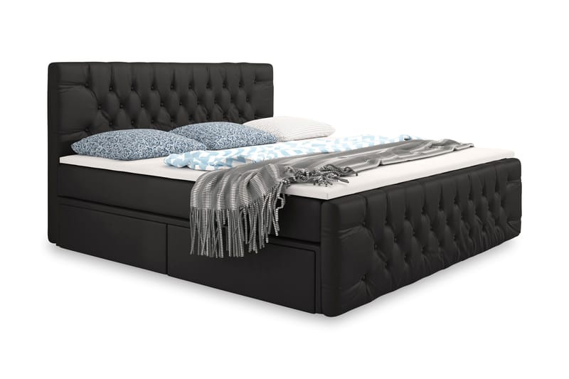 Velluto Sängpaket Förvaringssäng 160x200 cm, + Fler utföranden