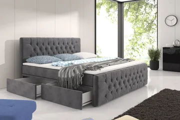 Velluto Sängpaket Förvaringssäng 180x200 cm - + Fler utföranden - Möbler - Säng - Säng med förvaring