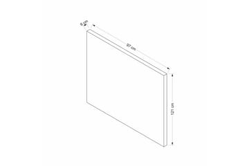 Sängbotten & Sänggavel för Enkel Säng Sube Grå - 90 x 38 x 190 cm - Möbler - Säng - Ramsäng