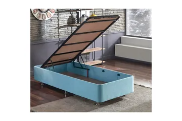 Sängbotten för Enkel Säng Narwanisigt enkel ljusblå - 100 x 200 cm - Möbler - Säng - Sängram & sängstomme