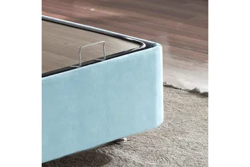 Sängbotten för Enkel Säng Narwanisigt enkel ljusblå - 100 x 200 cm - Möbler - Säng - Sängram & sängstomme