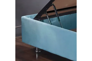 Sängbotten för Enkel Säng Narwanisigt enkel ljusblå - 120 x 200 cm - Möbler - Säng - Sängram & sängstomme