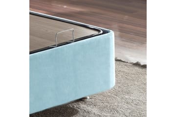 Sängbotten för Enkel Säng Narwanisigt enkel ljusblå - 90 x 190 cm - Möbler - Säng - Sängram & sängstomme