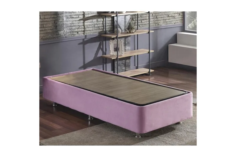 Sängbotten för Enkel Säng Rasul Single Pnk, 100 x 200 cm