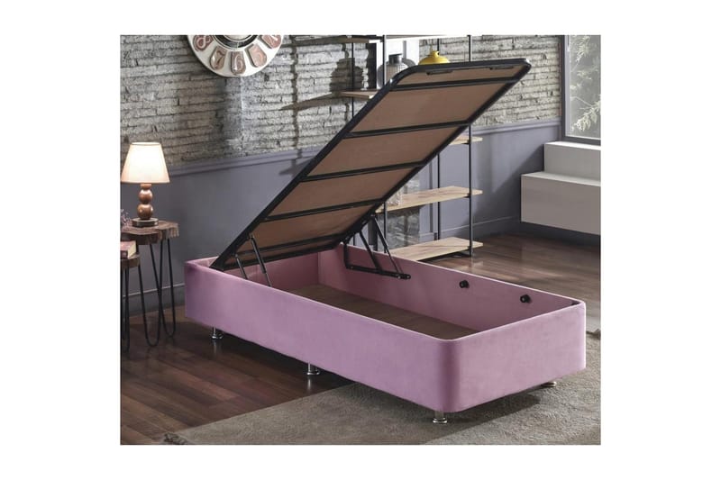 Sängbotten för Enkel Säng Rasul Single Pnk - 120 x 200 cm - Möbler - Säng - Sängram & sängstomme