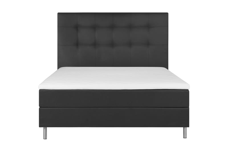 Sängpaket Chilla Kontinentalsäng 160x200 cm - Mörkgrå - Kontinentalsäng