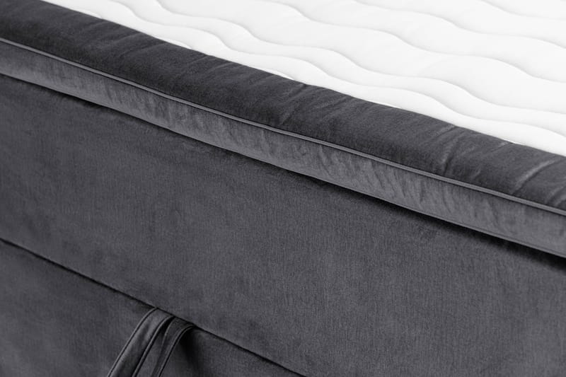 Sängpaket Chilla Pluss Förvaringssäng 140x200 cm  - Mörkgrå - Komplett sängpaket - Säng med förvaring