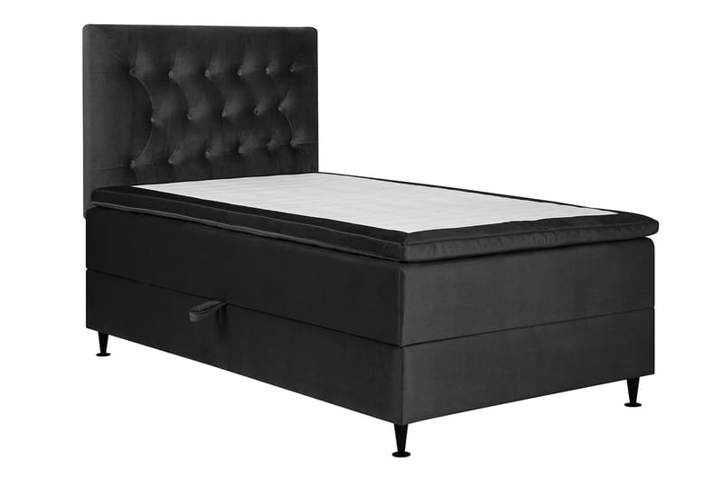 Sängpaket Chilla Pluss Förvaringssäng 120x200 cm  - Mörkgrå - Säng med förvaring - Komplett sängpaket