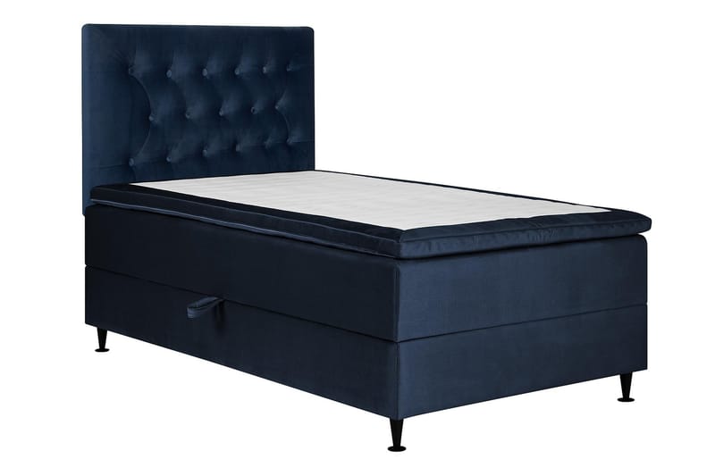 Sängpaket Chilla Pluss Förvaringssäng 120x200 cm - Mörkblå - Säng med förvaring - Enkelsäng med förvaring