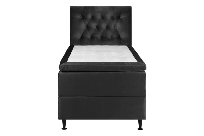 Sängpaket Chilla Pluss Förvaringssäng 90x200 cm  - Mörkgrå - Säng med förvaring - Komplett sängpaket