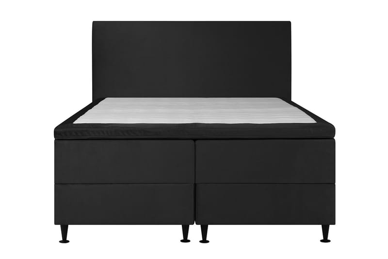 Sängpaket Chilla Pluss Förvaringssäng 160x200 cm  - Mörkgrå - Dubbelsäng med förvaring - Säng med förvaring