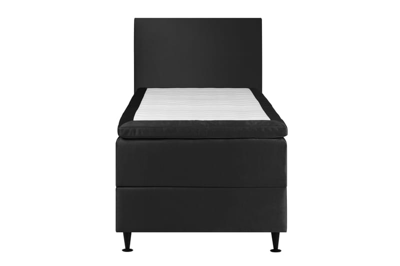 Sängpaket Chilla Pluss Förvaringssäng 90x200 cm - Mörkgrå - Säng med förvaring - Komplett sängpaket