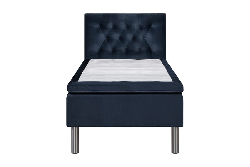 Sängpaket Chilla Pluss Ramsäng 90x200 cm - Mörkblå - Ramsäng - Komplett sängpaket